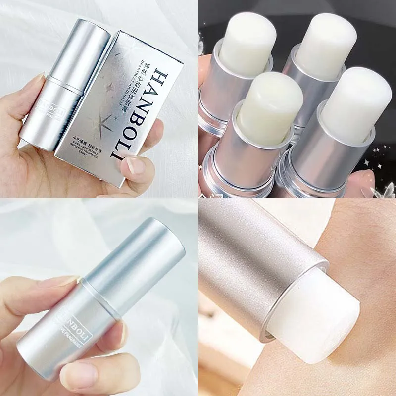 10ml Solid Ointment Pheromone Oil Roll on Perfume Women Men Fragrance Oil Scented Water Ball Roll Perfume with Steel Roller Ball