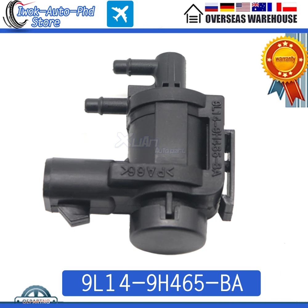 9L14-9H465-BA Vacuum Solenoid Control Valve For Ford Expedition F-150 F-250 Focus Explorer Lincoln Mark Navigator 1997-2011