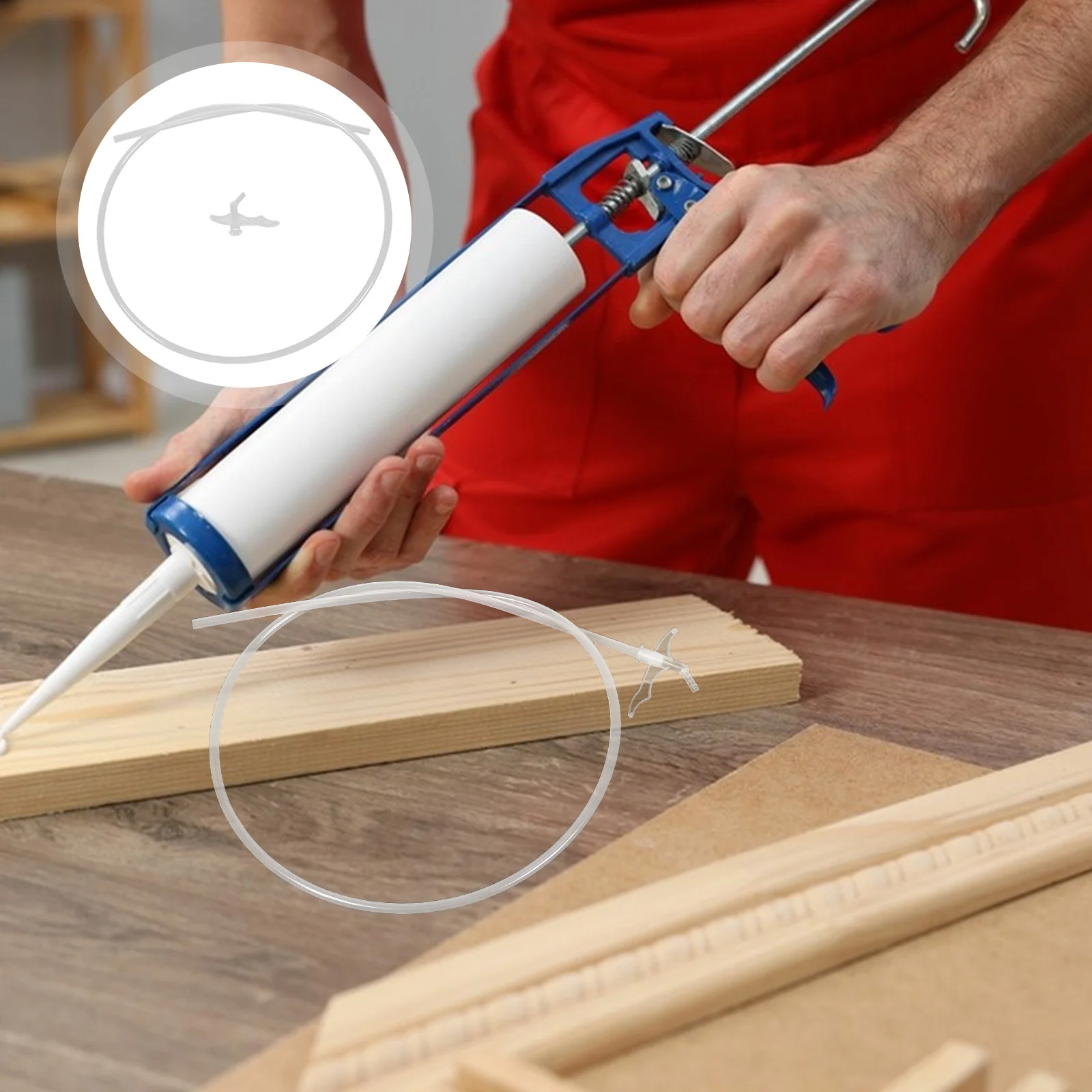 

10Sets Replacement Foam Nozzle Extended Reach Epoxy Resin Mixing Tool for Complex Filling Jobs Spray Foam Nozzle