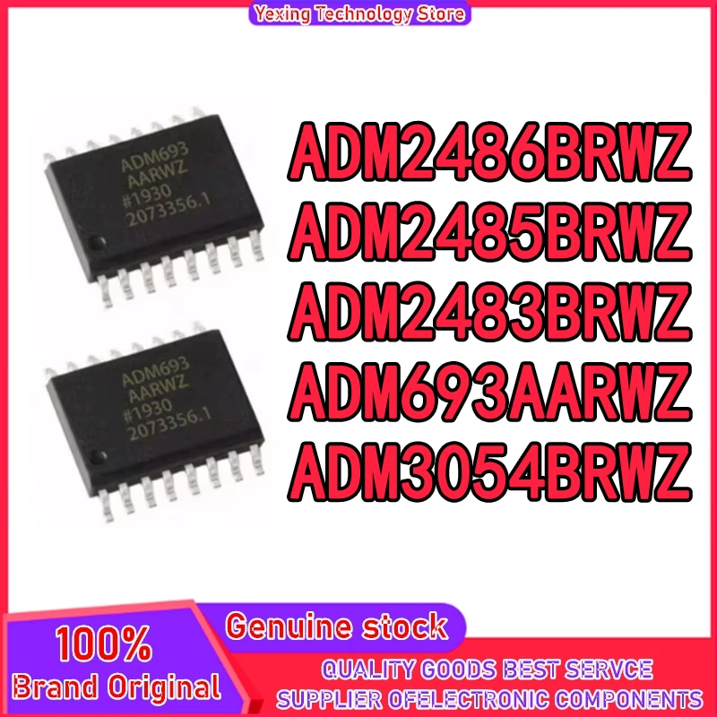 

10 шт. ADM693AARWZ ADM2483BRWZ ADM2485BRWZ ADM2486BRWZ ADM3054BRWZ ADM693 ADM2483 ADM2485 ADM2486 ADM3054 микросхема SOP-16 на складе