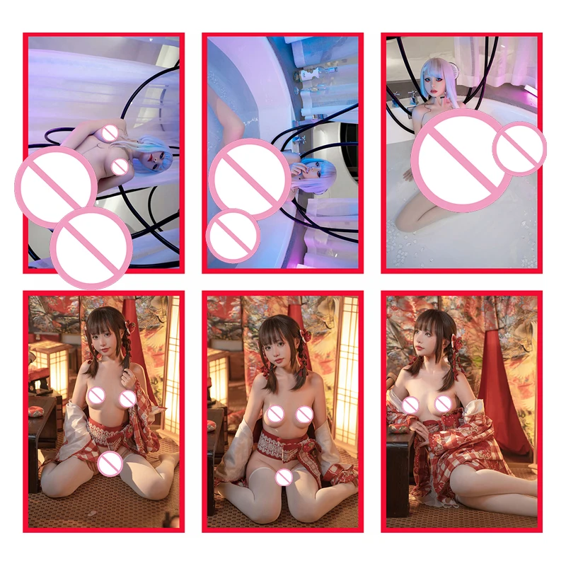 Nude Cosplay Collection Card 24pcs Sexy Naked Cards Adult Toys ACG COSER DIY 5.4*8.6cm Goddess Story Boys' Collectibles No.-15