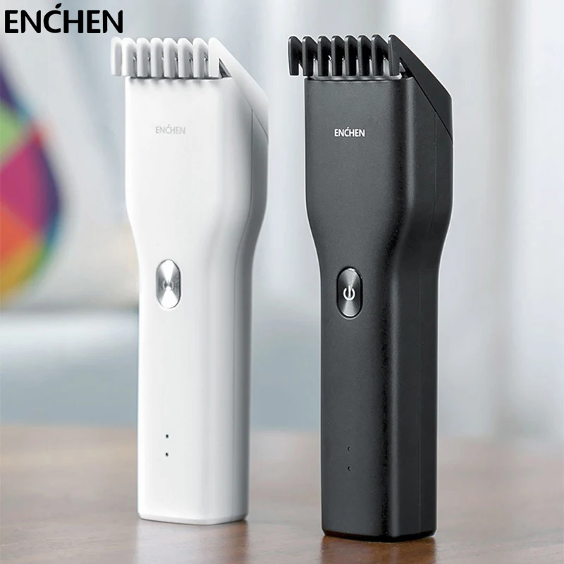 ENCHEN Boost USB Electric Hair Clippers Trimmers For Adults Kids Cordless Rechargeable Hair Cutter Machine Professional Style