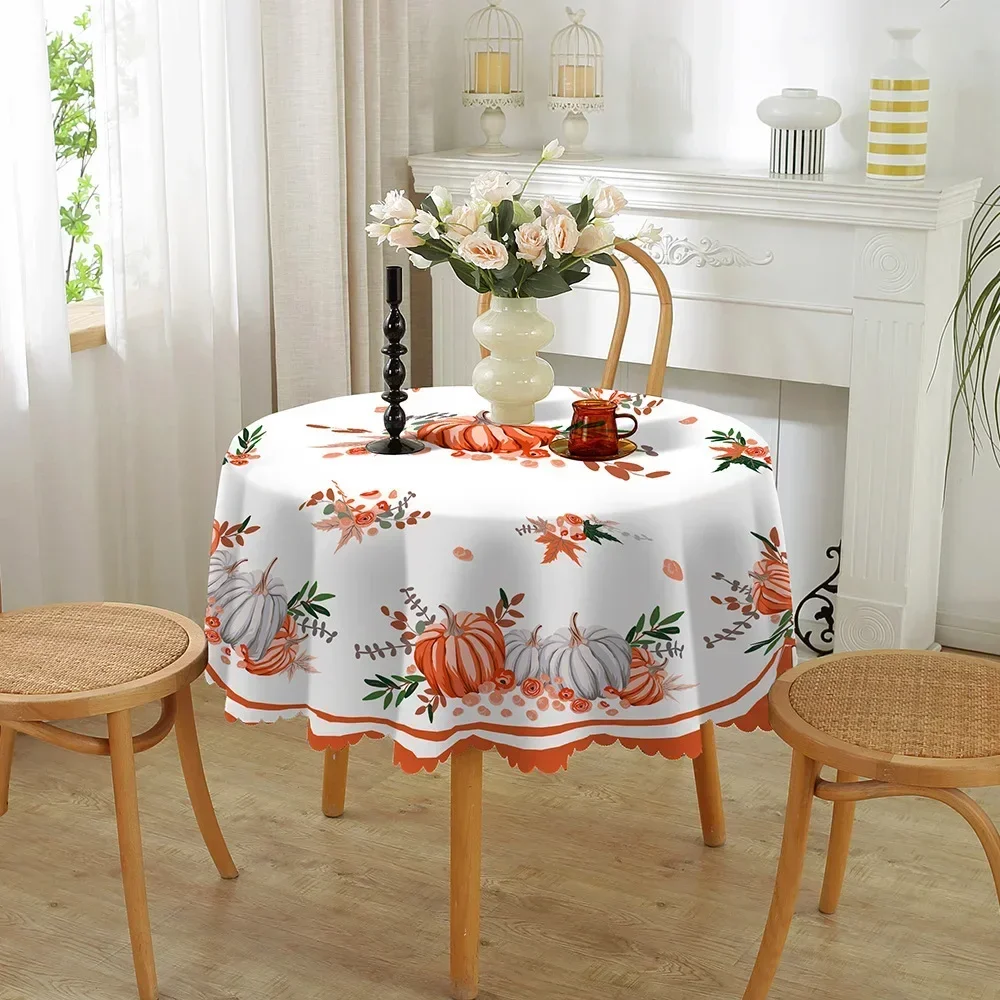 

2024 tablecloth activities tablecloth waterproof round table cloth