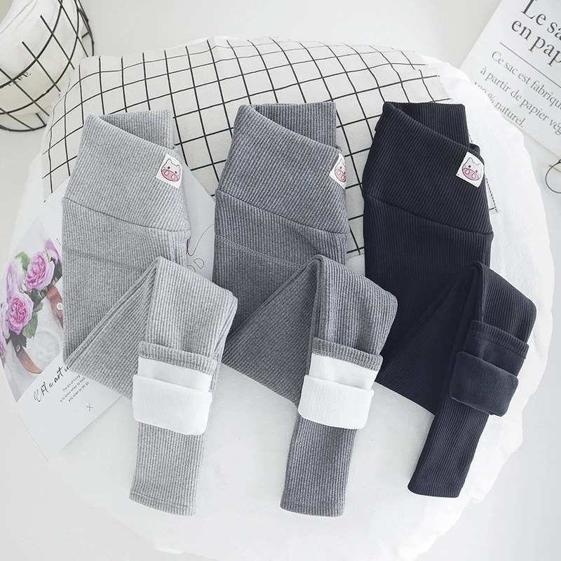 Maternity Warm Leggings Plus Velvet Maternity Legging Thermal Fleece Pencilmaternity Leggings for Pregnant Women