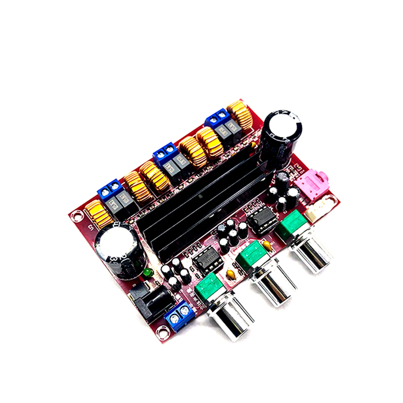 

2.1-Channel Digital Amplifier Board 12V-24V Wide Voltage TPA3116D2 2*50W+100W