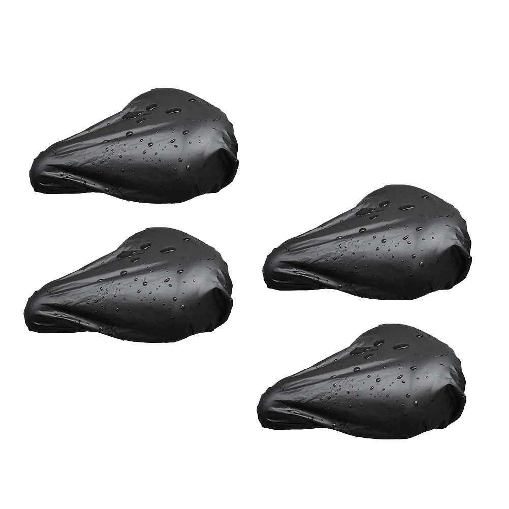 

Waterproof Bike Saddle Cover Durable Rain Resistant Seat Protector For Mountain Bicycle Bike Elastic Black