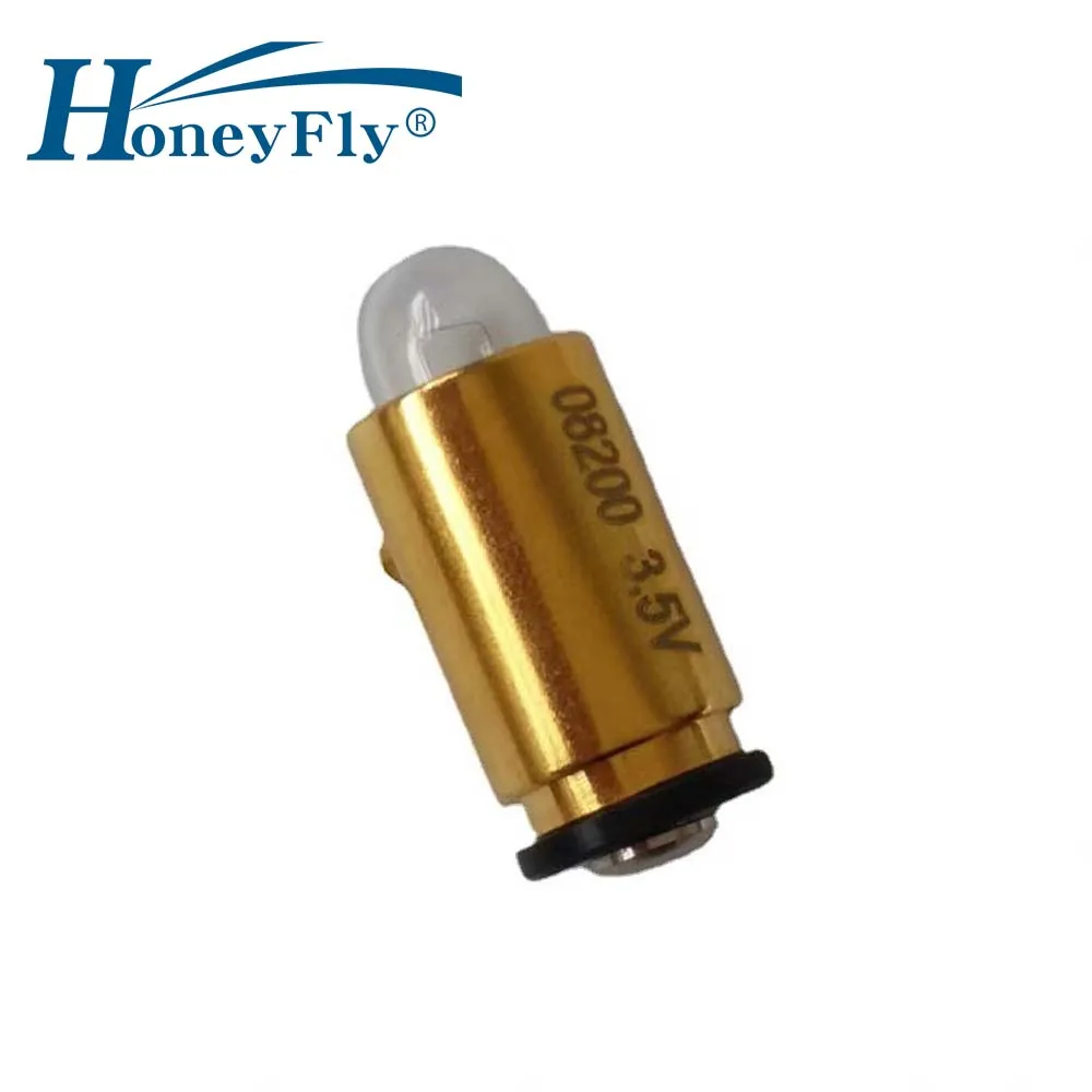 HoneyFly Ophthalmoscope Lamp Bulb 3.5V 0.76A Optics 3140K for Welch-Allyn 18200 18245 ELITE STREAK 08200