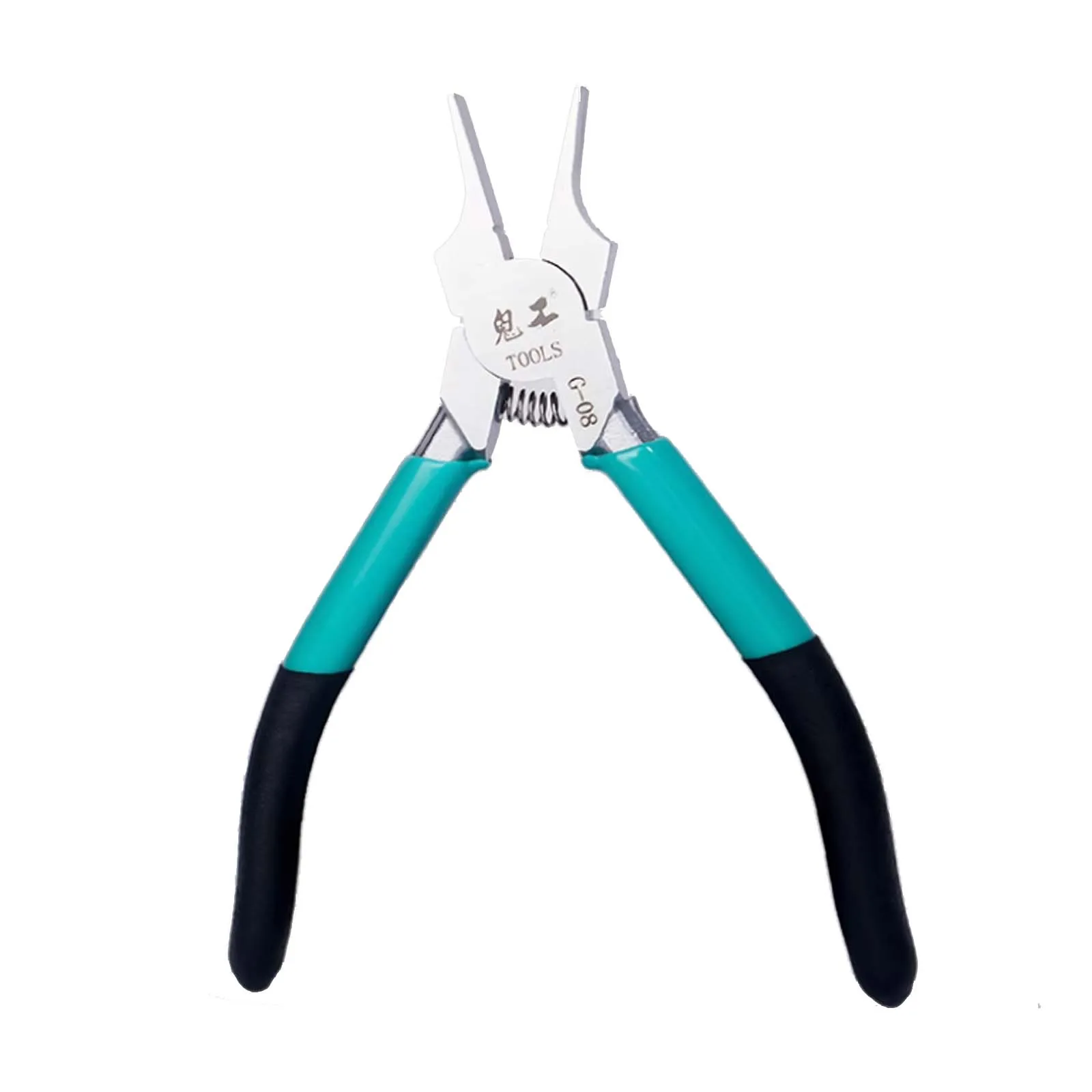 

Mini Flat Nose Pliers, Toothless Jewelry Metal Sheet Bending Pliers