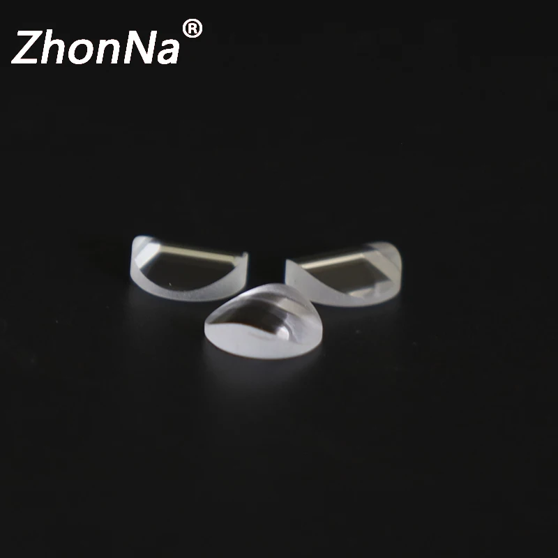 Optical Focusing Lens, Laser Installation Accessories, Glass Material, 8mm Diameter, 20Degrees,400-700nm