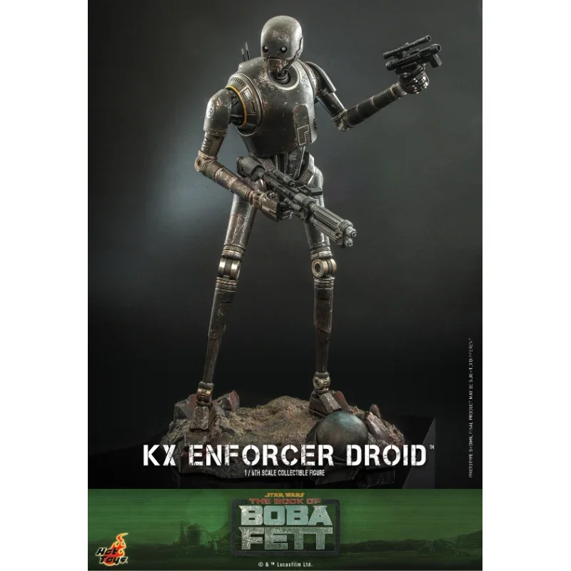 재고 있음 오리지널 HotToys TMS072 스타 워즈 KX Enforcer Droid 1/6 군인 애니메이션 액션 피규어 장난감 선물 모델 컬렉션 취미