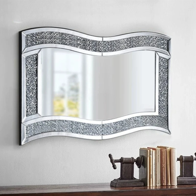 Personalized and creative home wall decoration wall decoration mirror, European bathroom vanity mirror