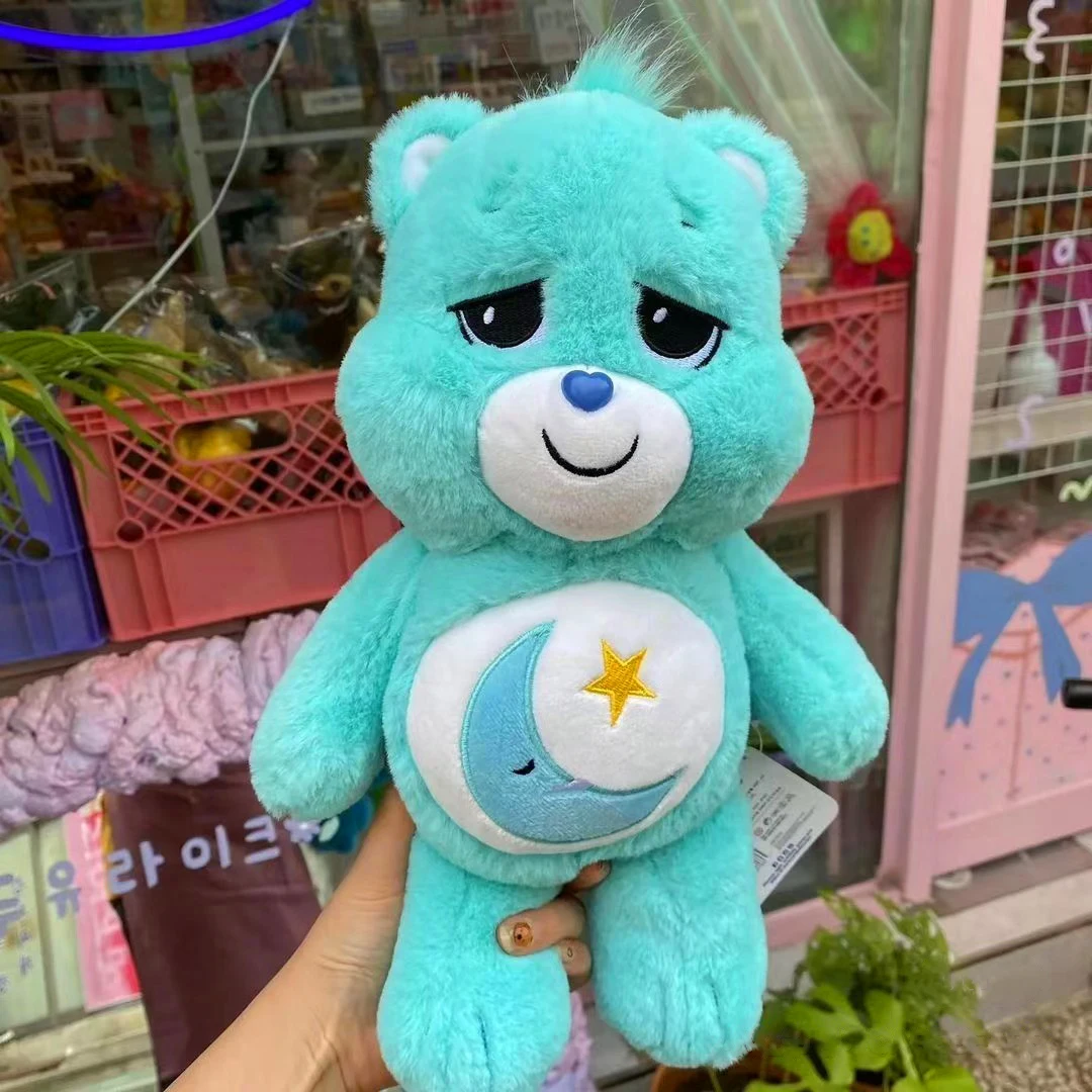Urso de pelúcia arco-íris irritado, brinquedos adoráveis, ursos de cuidados, bonecos de pelúcia, decoração de casa, urso de pelúcia, travesseiros de pelúcia para dormir, presente