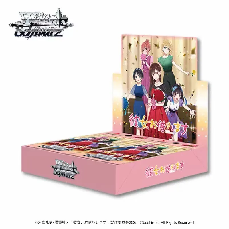 Новая запечатанная упаковка коллекционных карточек Weiss Schwarz Rent A Girlfriend Vol 2 (японская версия) для любителей аниме
