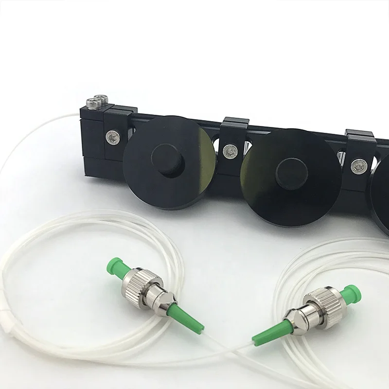 بائع الذهب 1550nm وحدة تحكم الاستقطاب البصرية 3 مجداف مع موصل FC/APC 0.9 مللي متر كابل ألياف أنبوبي أبيض فضفاض