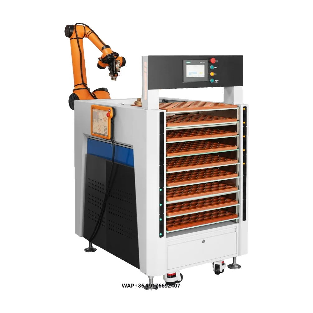 Cobot for CNC Machine Tending Solution Manual Drag and Drop Programming