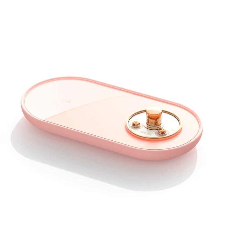 Tragbare Getränke Heizung Thermostat Heizung Coaster Kaffee Becher Wärmer Matte Elektrische Isolierung Coaster für Home Office