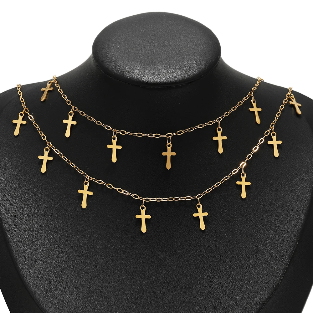 1 Meter Edelstahl-Mondkreuz-Ketten für DIY-Schmuckherstellung, Halsketten-Zubehör, Armband-Bedarf, Bastelzubehör, Fußkettchen – Detail 9