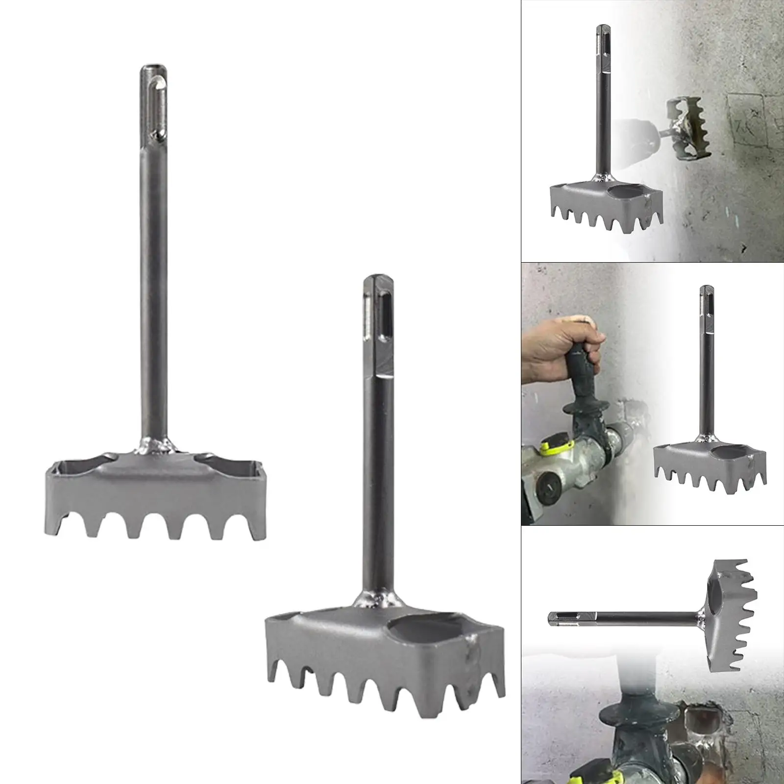 Square Hole Cutter ,Outlet Cutout Tool ,Fit 86 Type ,Steel ,Sturdy Wall Square Hole Puncher Socket Puncher for DIY Project