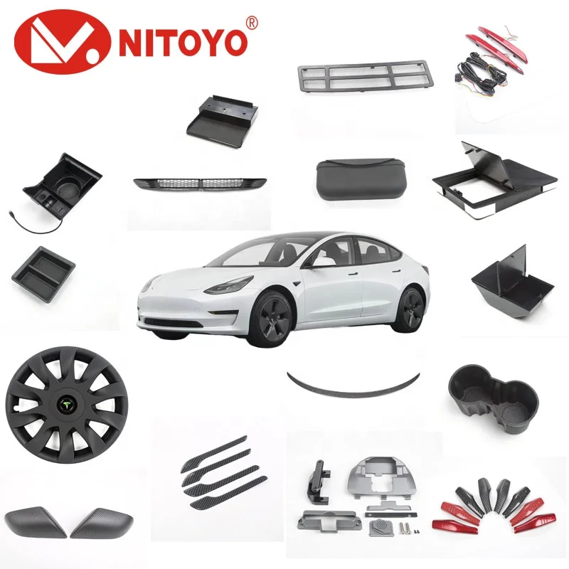 NITOYO Tail Lamp Used for  Model Y/3 Accessories RHD
