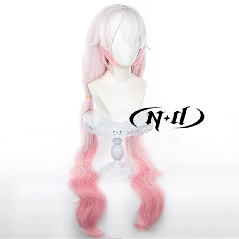 ND Honkai Impact 3rd Archives 코스프레 헤어 가발 Lunar Vow Crimson Love 코스프레 가발 게임 파티 Comic Con Coser Synthetic