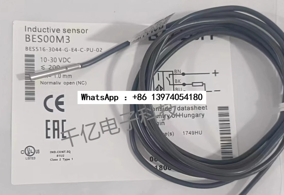 

Новый датчик приближения Baruff BES00M3 BES-516-3044-G-E4-C-PU-02