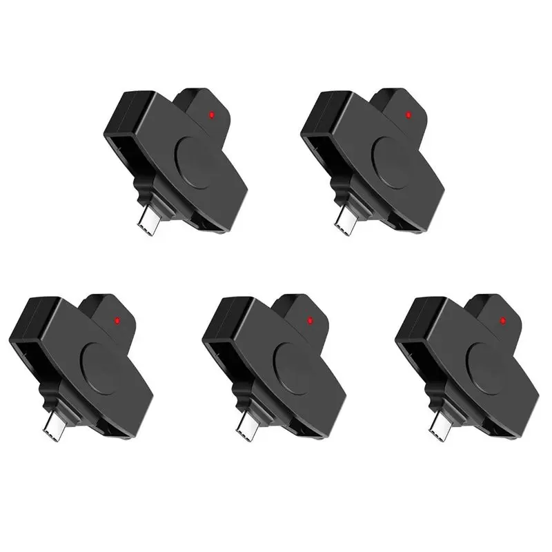 B29C-5X CSCR3 Smart CAC Card Reader Type-C Bank Tax Declaration SIM Card/IC Card ID Card Reader