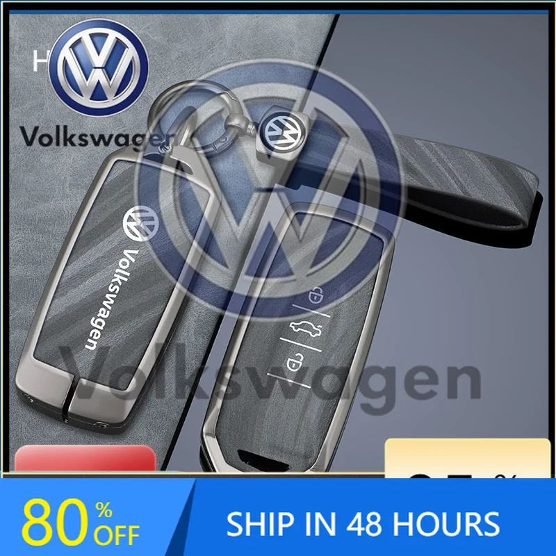 

Car Sticker For VOLKSWAGEN VW Car Smart Key Cover Case Holder Keyless Shell For VW Volkswagen Touareg 2022 2021 2020 2019 2023 K