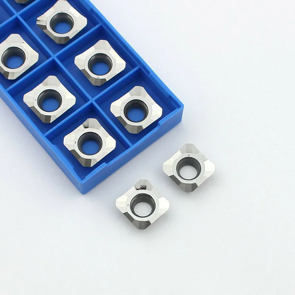 터닝 공구 초경 인서트 SEHT1204AFFN-X83 SEKT1204 SEET 45 °   반연마용 초경합금 10개