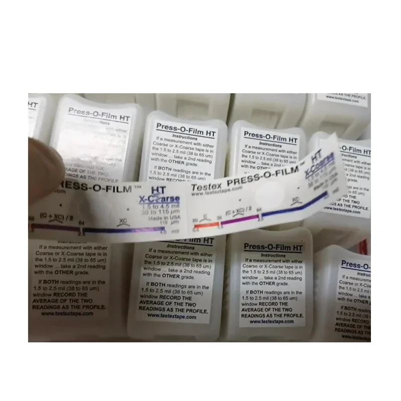Yigao E122-C Roughness Rubbing Paper X-coat Replication Tape 38-115 Μ M Anchor Paper