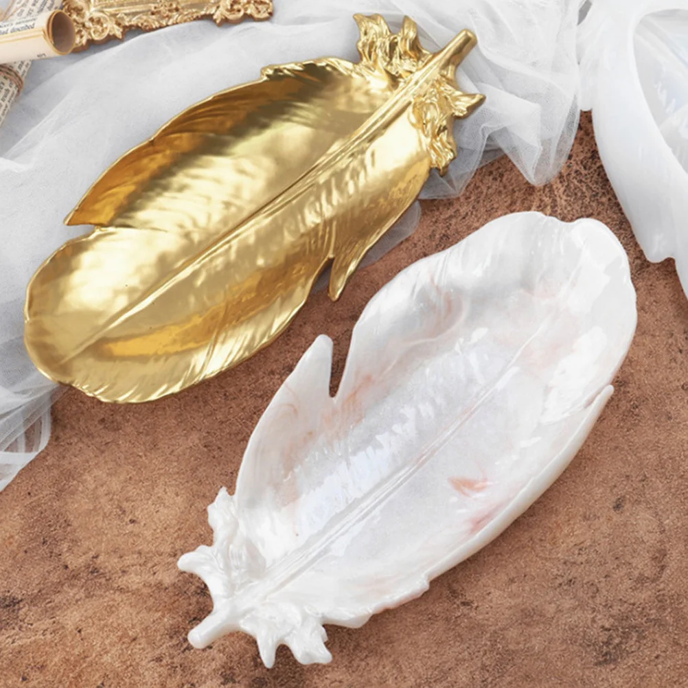 

1Pcs Wings Silicone Mold Creative Stylish Epoxy Tray Casting Mold Wear Resistant DIY Decorative Storage Box Mould