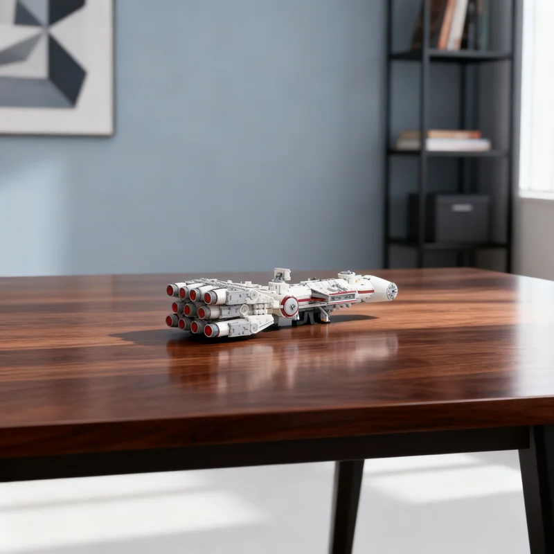 

6490 деталей MOC: Конструктор «Звездная битва Тантив IV» — идеальный подарок на Рождество, креативная игрушка для самостоятельной сборки, архитектурный конструктор из кирпичиков