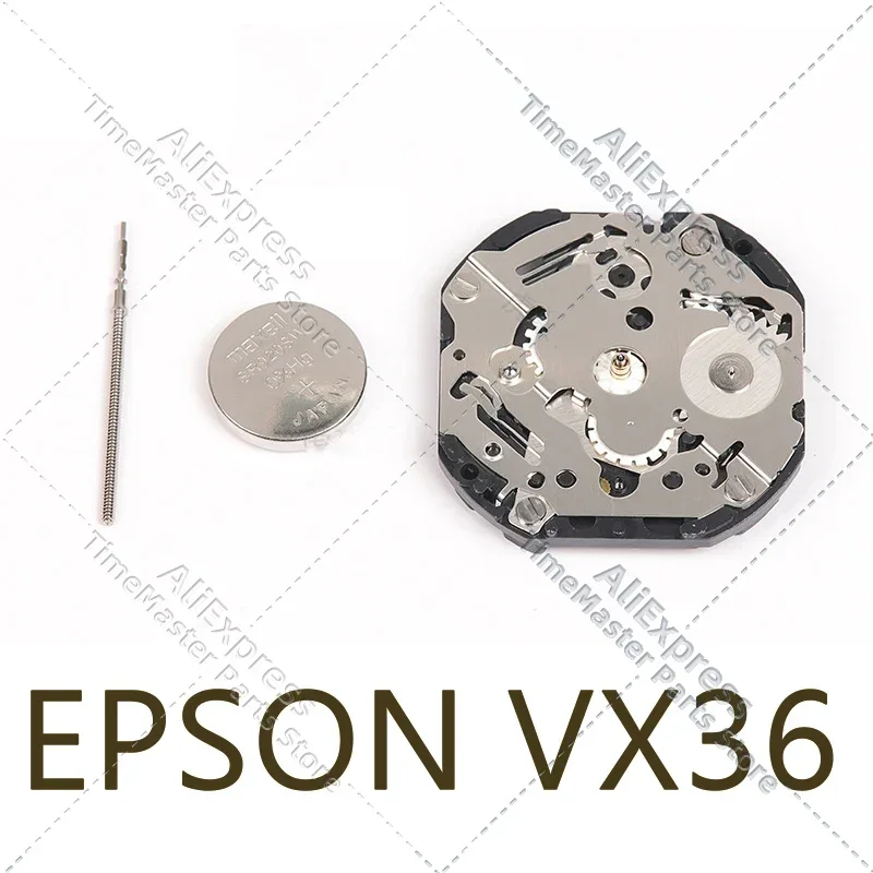 For Epson VX36 VX36E movement 5 hands 3.9 seconds quartz movement watch movement spare parts repair parts