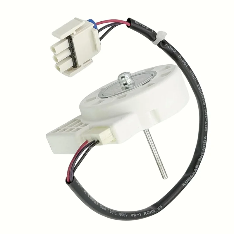 ทําไม-ZWF-02-4 50240401000 S มอเตอร์พัดลมตู้เย็นสําหรับ Midea Ronshen Hisense Meiling อะไหล่ DC12V 4W 2350RPM
