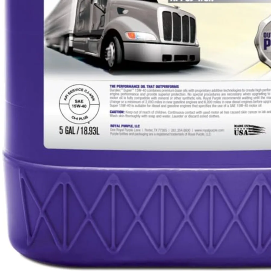زيت محرك SAE 15W40 لمحركات عالية الأداء في الشاحنات الثقيلة والآلات الصناعية: يقدم الاستقرار الحراري الفائق #4