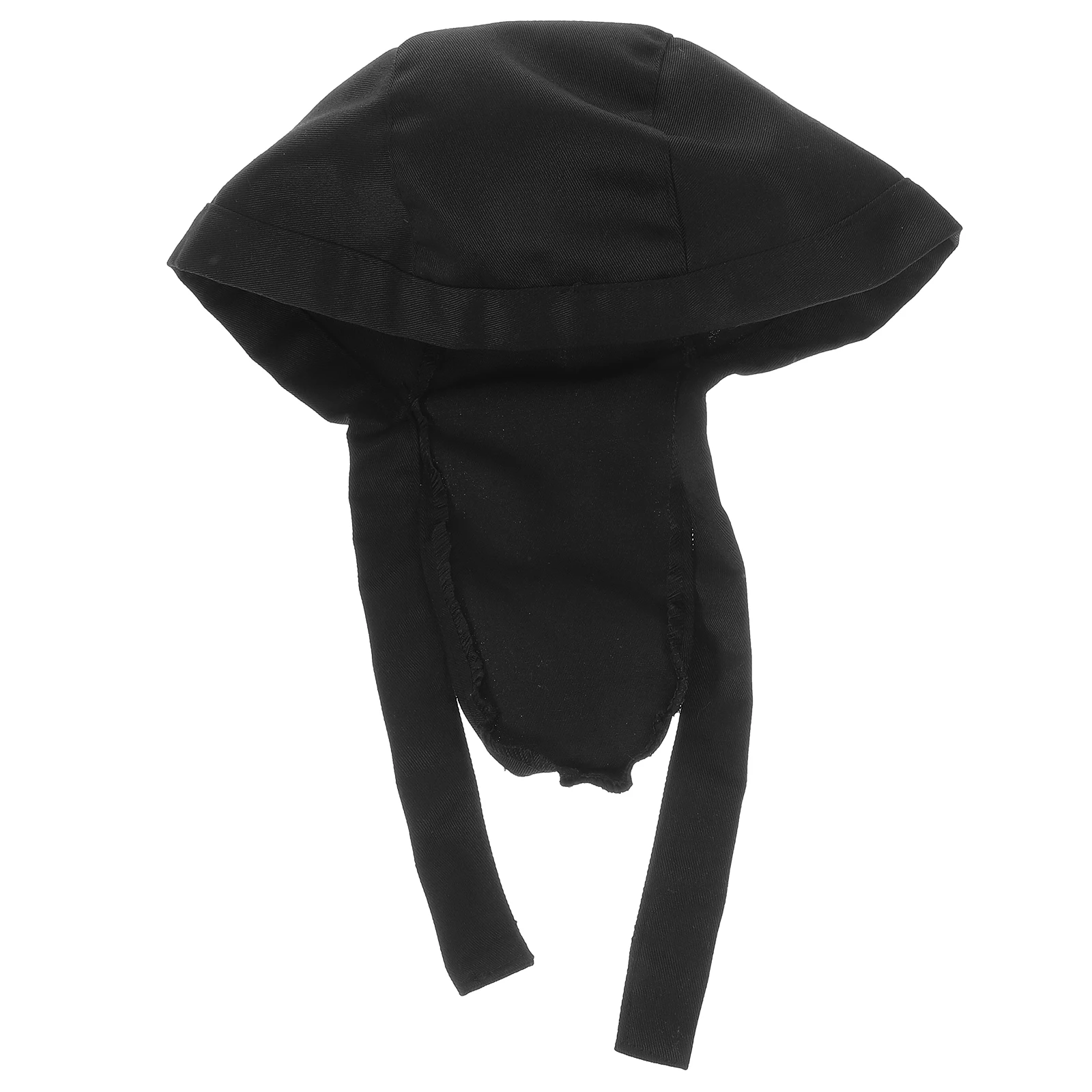 

Unisex Chef for Restaurant Kitchen Staff Men Women Cotton Cooking Waiter Cap Black Adjustable Kitchen Uniform Hat Chefs Cap