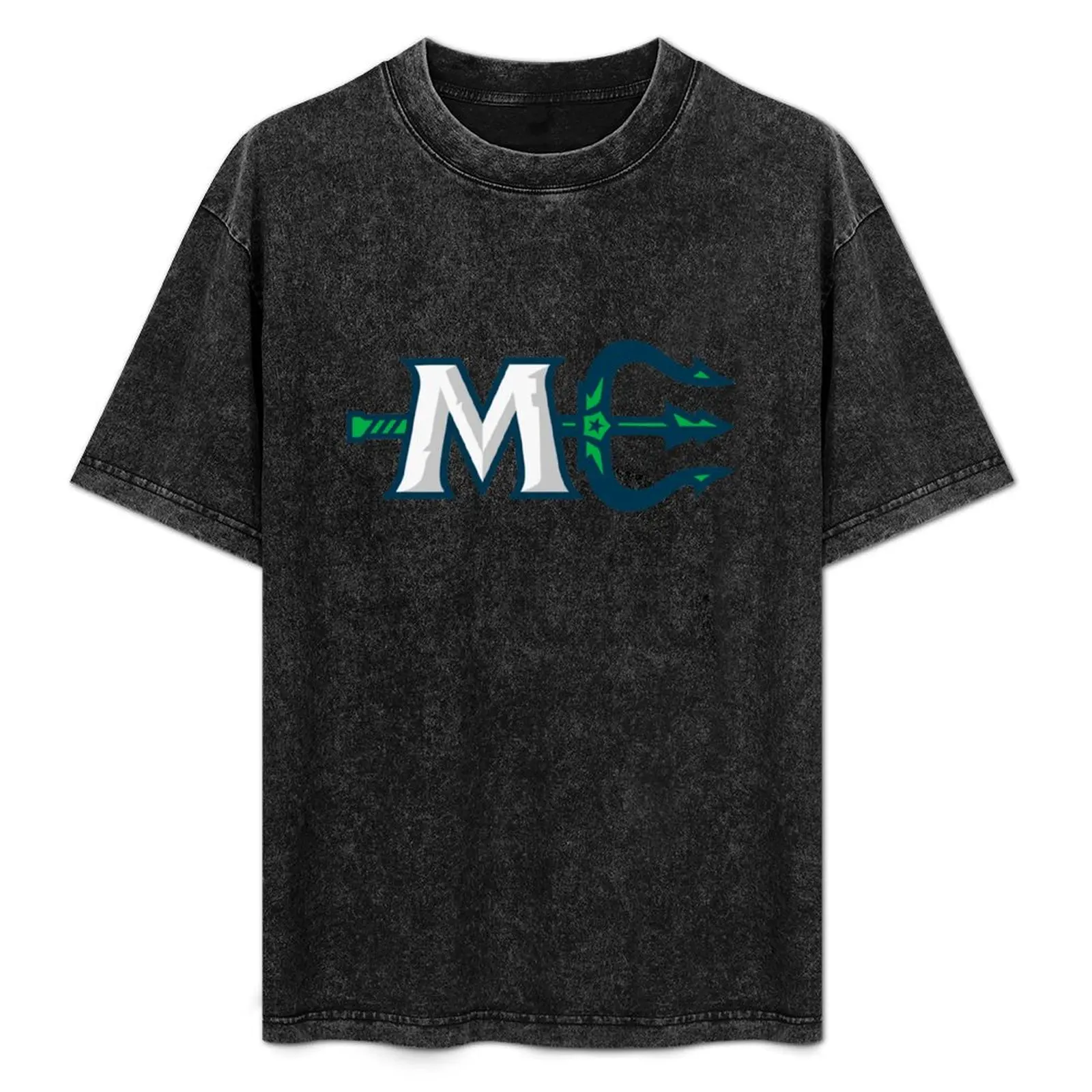 Hockey maine mariners logo1 T-Shirt Basic Daily Outfit Short Sleeve Tee