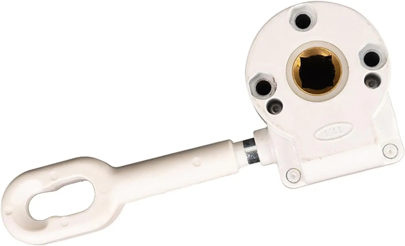 

Awning Manual Worm Gear Drive Worm Gear 360 Degree Rotating Accessory Hardware Parts for Balcony, Yard, RV, Sturdy