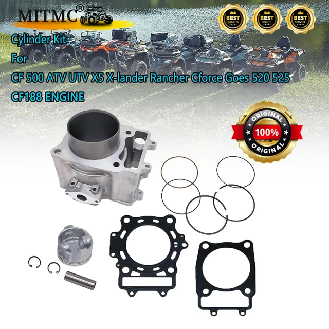 Zestaw uszczelek pierścienia tłokowego cylindra dla CF ATV UTV Moto 500 X5 x-lander Rancher Cforce ATV UTV 0180- 023100   QUAD GO KART