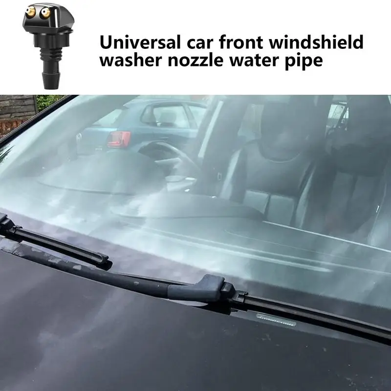 Windshield Washer Nozzle Kit Universal Car Wiper Washer Nozzle Spray Jet Kit For Most Car Window Water Spray Sprinkler Jet