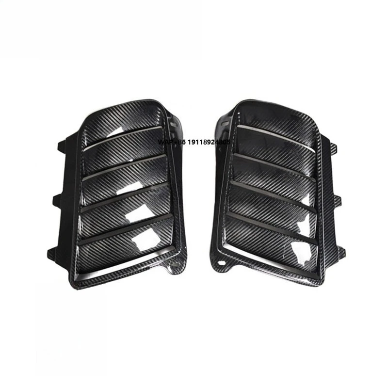 

2015-2019 Viper ACR OEM Style Front Air Release Channel Trade Assurance Dry Carbon Fiber Front Fender Air Duct Interior Kits Fit