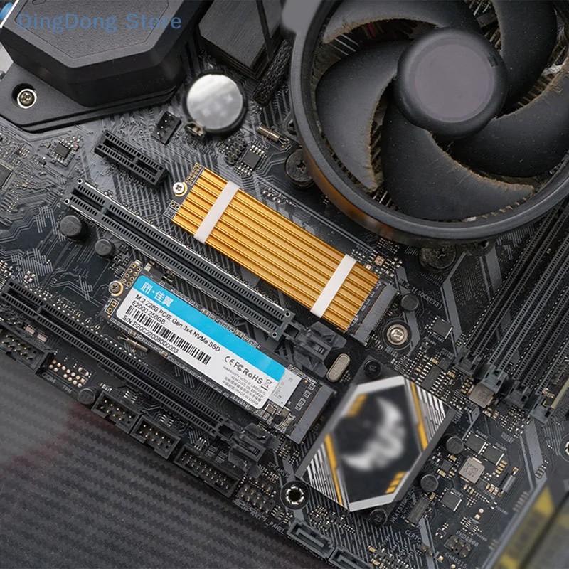 

1 комплект M.2 SSD радиатор NVME NGFF M.2 2280 твердотельный жесткий диск алюминиевый радиатор кулер радиатор тепловая охлаждающая подставка для ПК