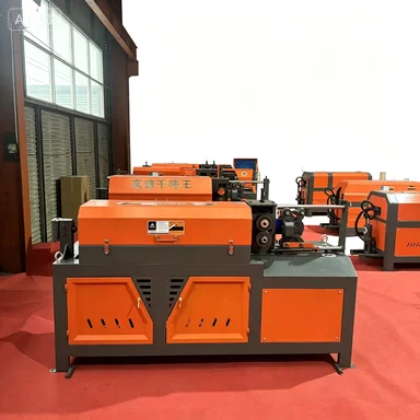 Machine d'alimentation automatique à grande vitesse pour le redressement et la coupe de fil d'acier, traitement de barres métalliques de 6 à 10 mm