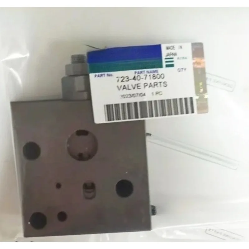 Pressure Relief Valve 723-40-71800 for PC200-7 PC270-7 PC300-7 PC300-8 PC350-7 PC350-8 PC400-7 PC400-8 PC450-8 Excavator