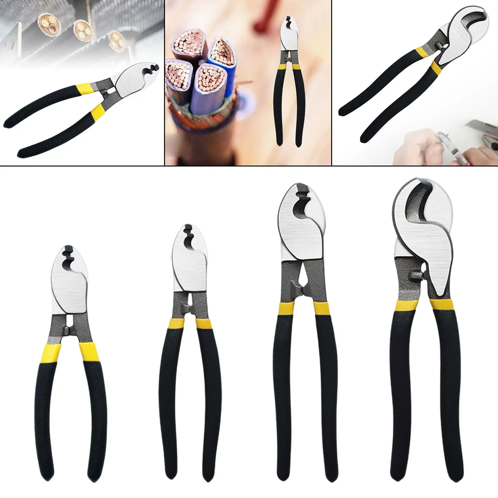 

Щипцы для зачистки проводов, ножницы для резки кабеля, эргономичные принадлежности для тяжелого оборудования, плоскогубцы для проводки, резак, инструмент для вытягивания