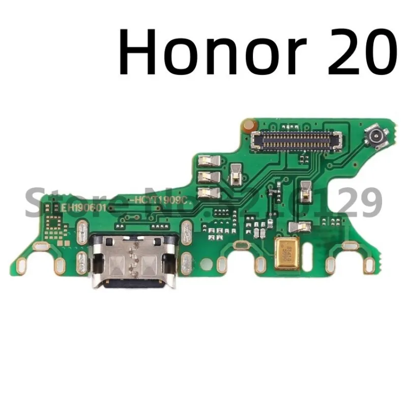 USB Charging Port Dock Charger Plug Connector Board Flex Cable For Huawei Honor 20 5A 5C 10 9X 8X Max Play 8C 8S 8 9 Lite 9S 9i