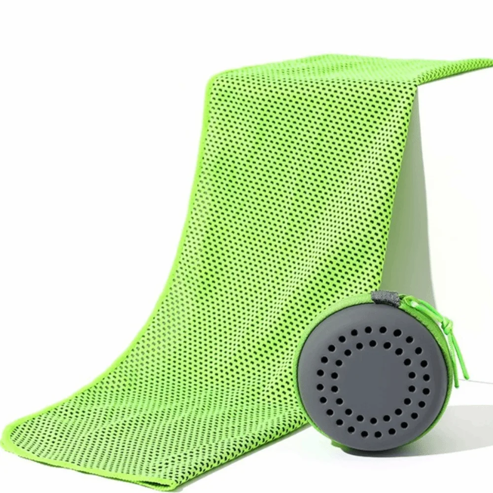 Portable Microfiber Quick Dry Towel Silica Gel Quick-Dry Cool Towel Lightweight Fitness Towel Summer