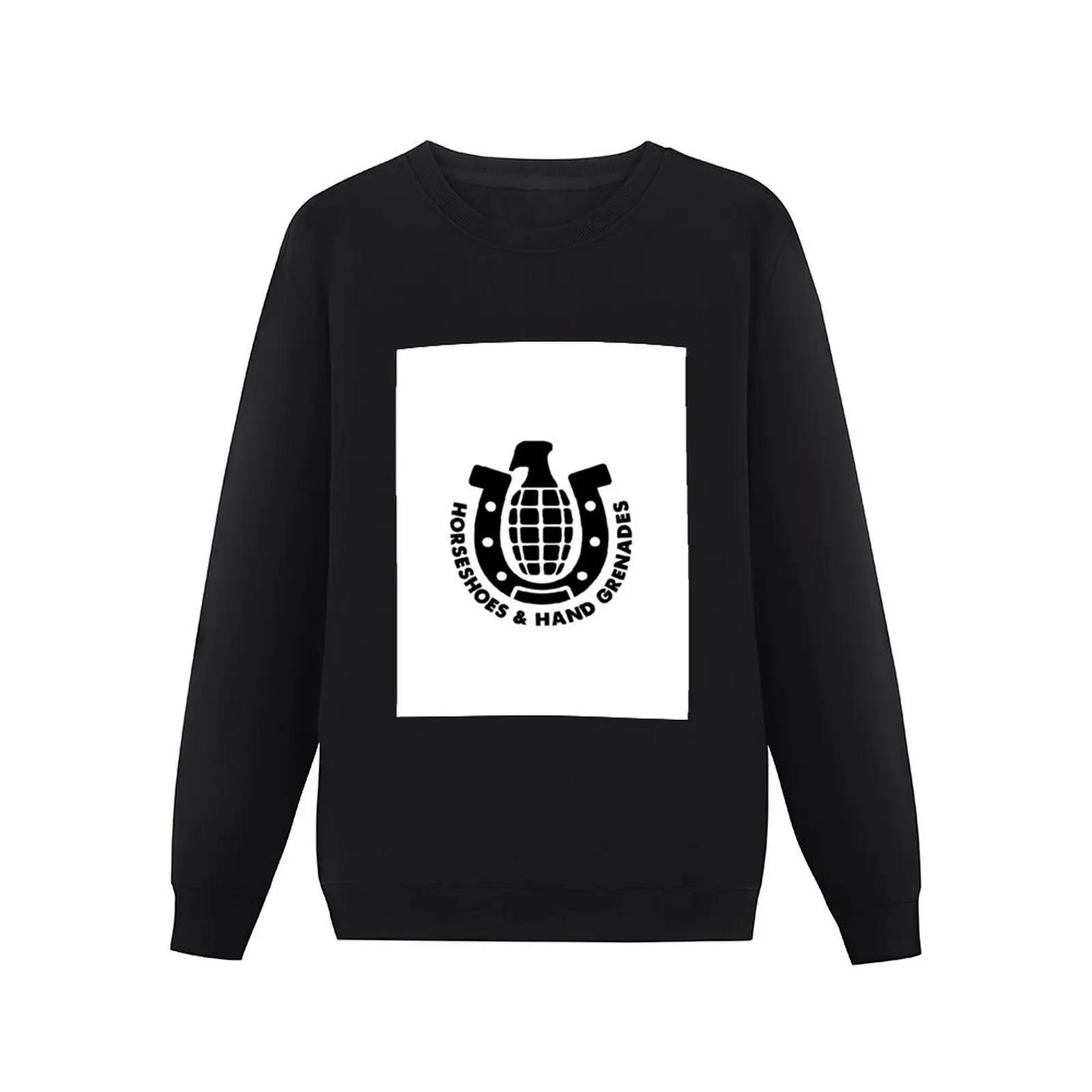 Horseshoes and Hand Grenades Pullover Hoodie male clothes clothes for men men's sweatshirt