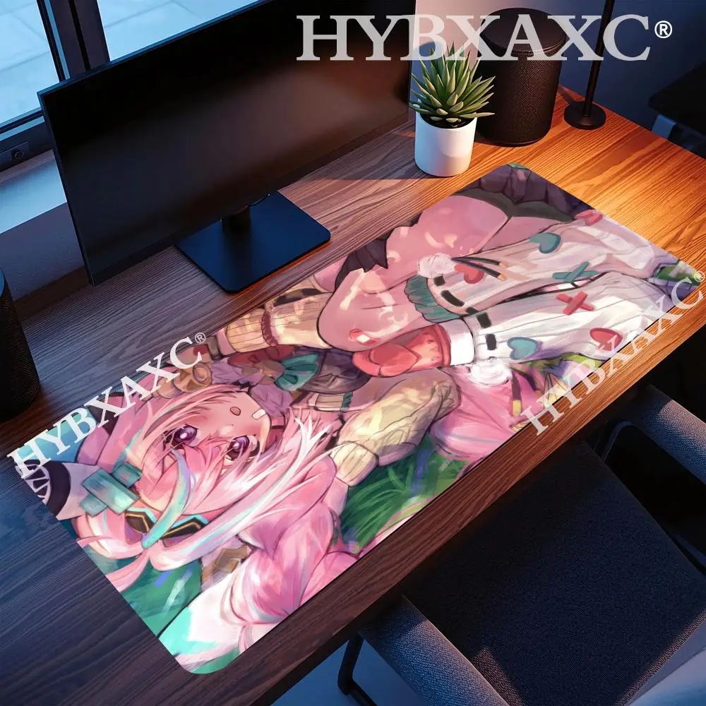 

HYBXAXC Game Genshin Impact Varesa HD Mouse Pad Big Gaming Large Computer offices accessories teclado DeskMat LockEdge Keyboard