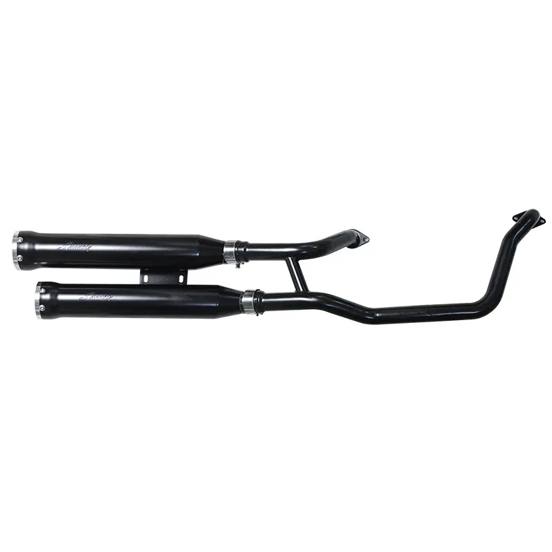 Suitable forJinjira 500/450 Napoleon 450 Modified Cobra model Exhaust pipe Straight row Low and thick Single side Double out