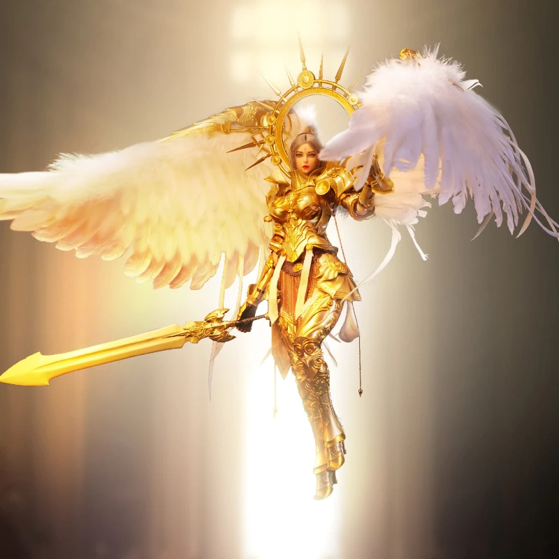 

In Stock LUCIFER Save Wings Raphael LXF2310 1/6 Anime Action Figure Toy Gift Model Collection